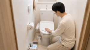 一人暮らしのトイレ掃除を楽にするコツ