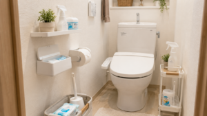 一人暮らしのトイレ掃除を楽にする道具