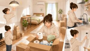 一人暮らしの引っ越し直後にやること