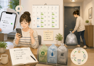 一人暮らしでゴミ出しを忘れる原因と防止