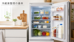 一人暮らしの冷蔵庫整理の基本