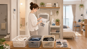 一人暮らしの洗濯を時短する準備のコツ