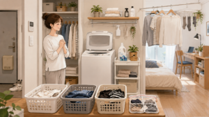 一人暮らしの洗濯を時短する干し方のコツ