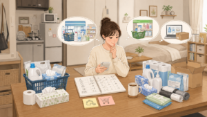 一人暮らしの日用品節約を続ける買い方