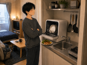 一人暮らしで食器洗いが面倒な時の最適解とは
